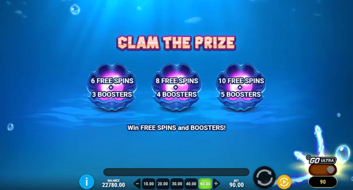 Manta Mayhem - การเลือกเปลือกหอยใน Clam The Prize