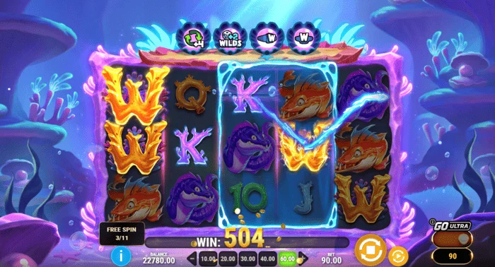 Manta Mayhem - การชนะรางวัลใน Free Spins ด้วย Sticky Wild